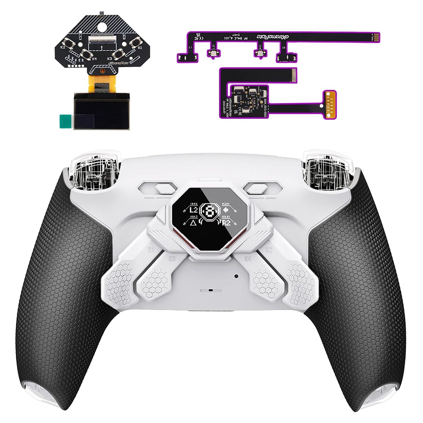 eXtremeRate SPARK Kit de paletas traseras para controlador PS5 BDM-...