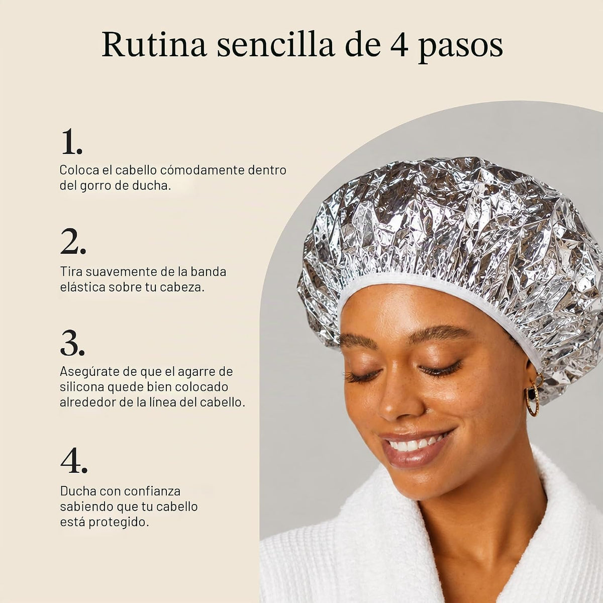 Kitsch Gorro Térmico de Papel de Aluminio para Acondicionamiento Pr...