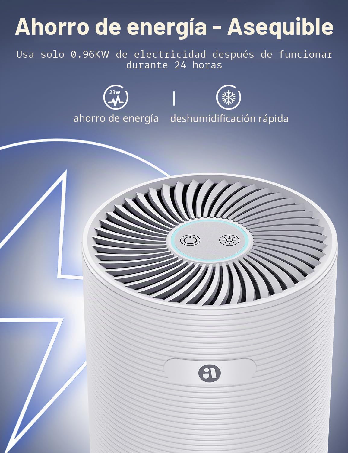 avylo Deshumidificador de 25oz para dormitorio con apagado automáti...