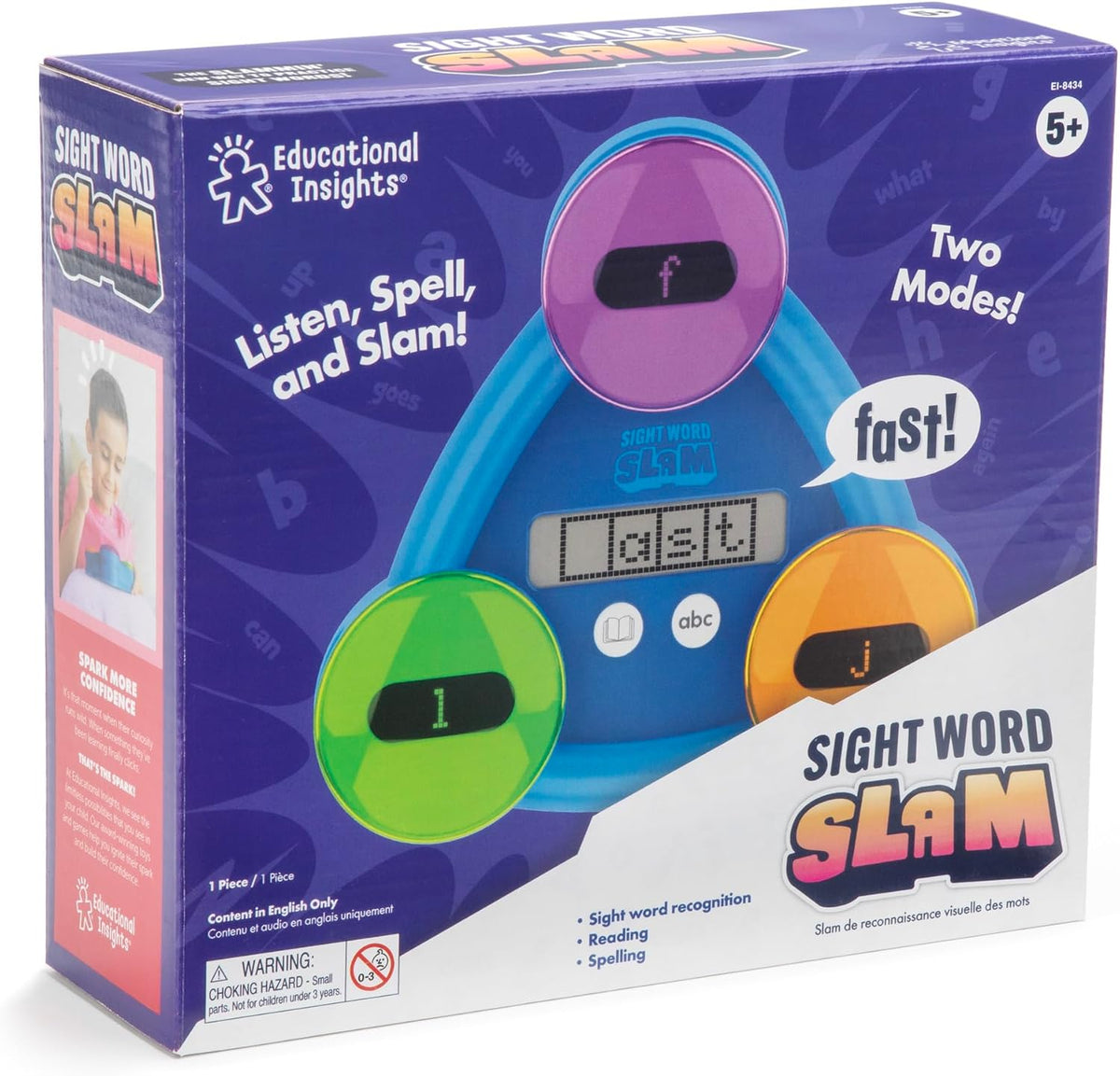 Educational Insights Sight Word Slam - Actividades de aprendizaje p...