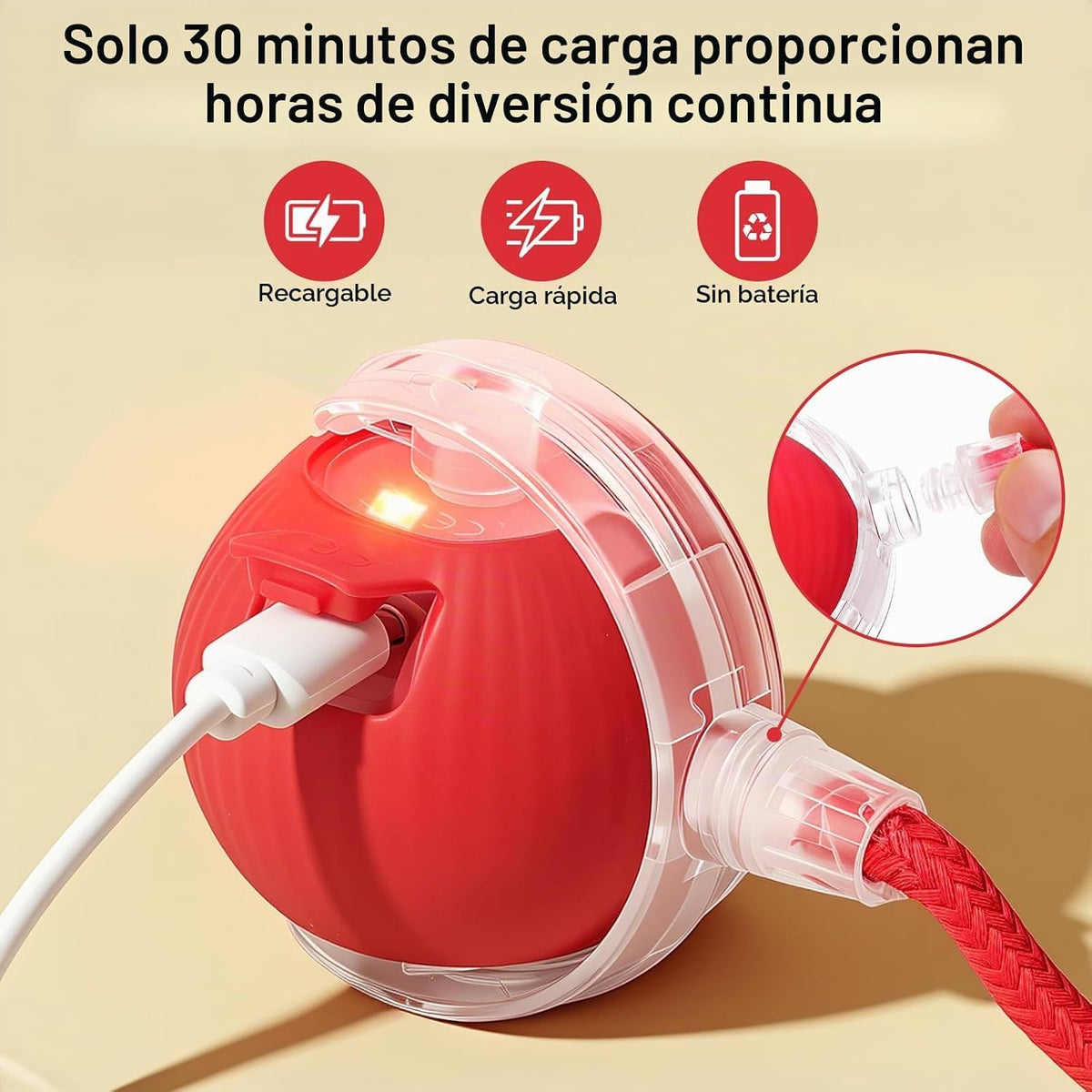 SilveWillo - Juguete interactivo eléctrico automático rodante USB r...