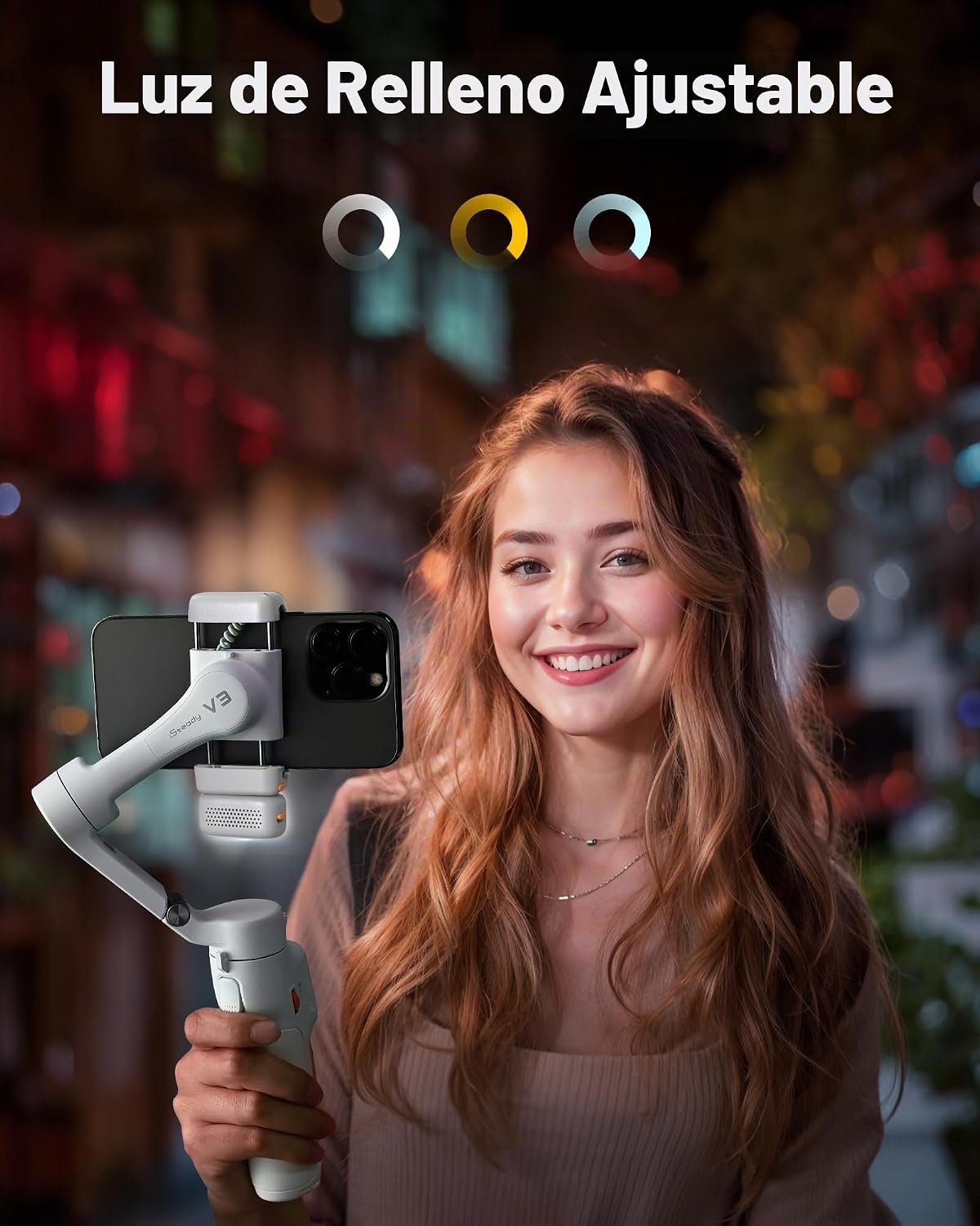 Estabilizador de cardán iSteady V3 de hohem para iPhone, cardán par...