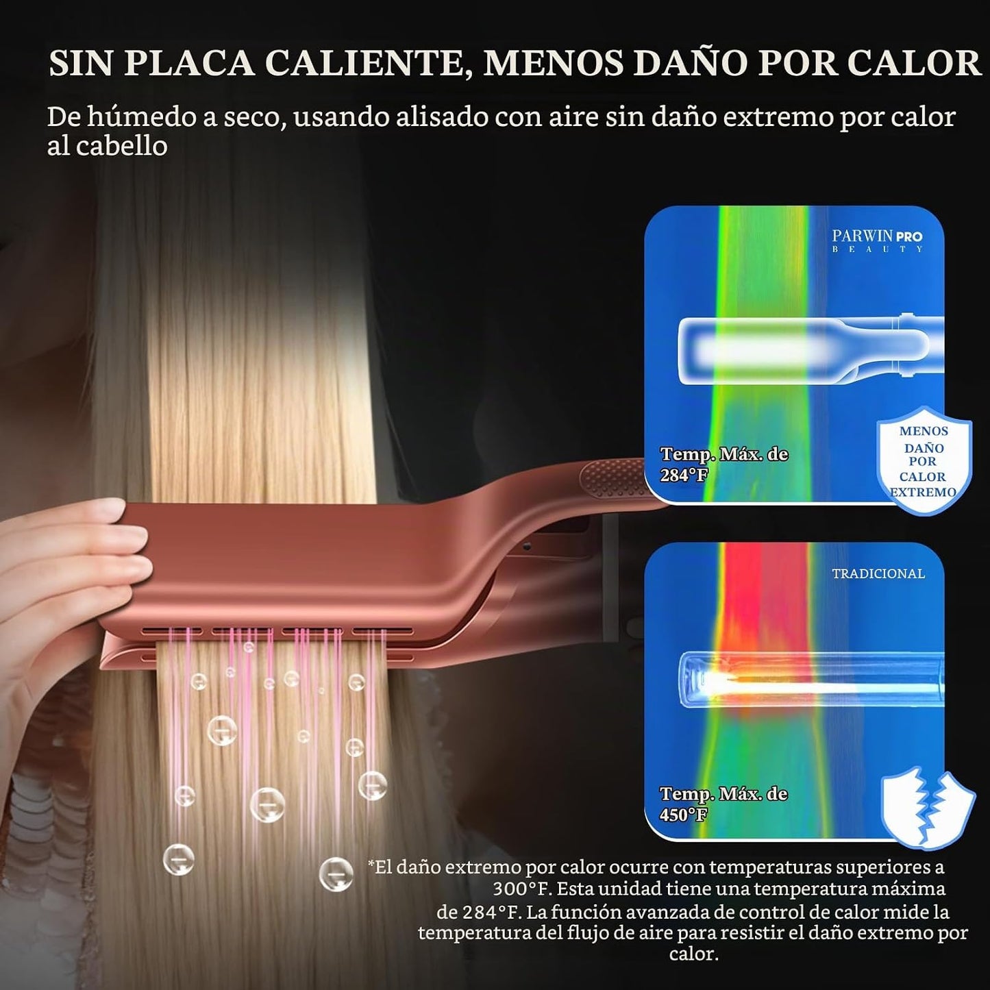 MaxAir 2.0 7 en 1 Juego de cepillos para secador de pelo de doble v...
