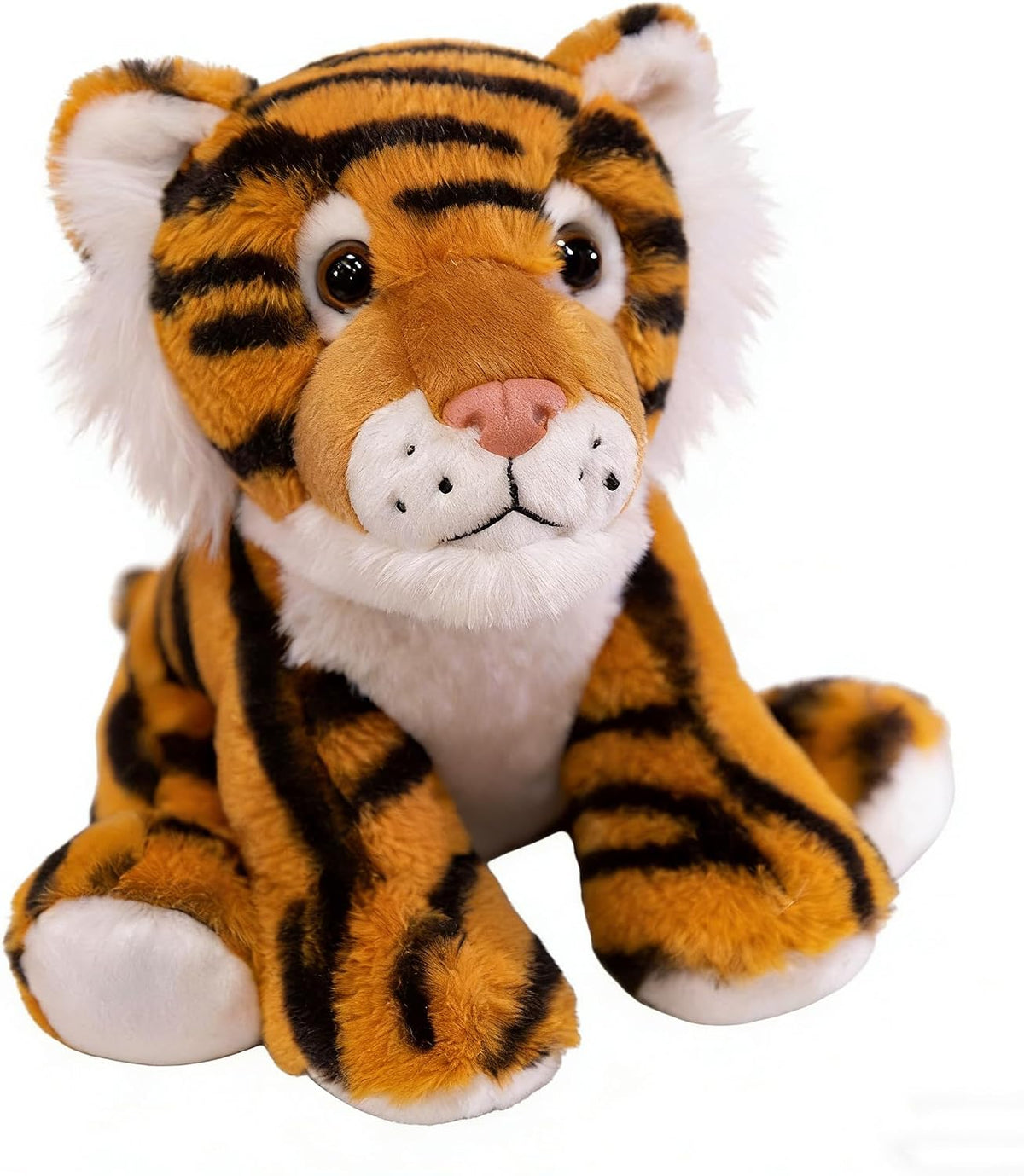 YUKOUQIAN Lindo animal de peluche de tigre, juguete de 8 pulgadas,...