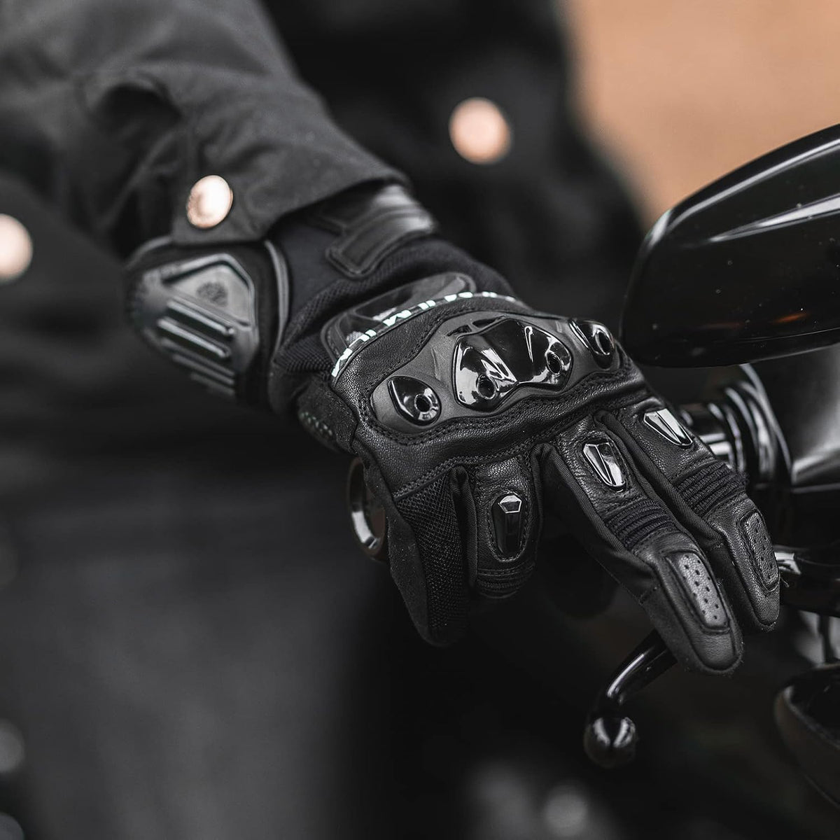 ILM - Guantes de motocicleta para hombres y mujeres con pantalla tá...