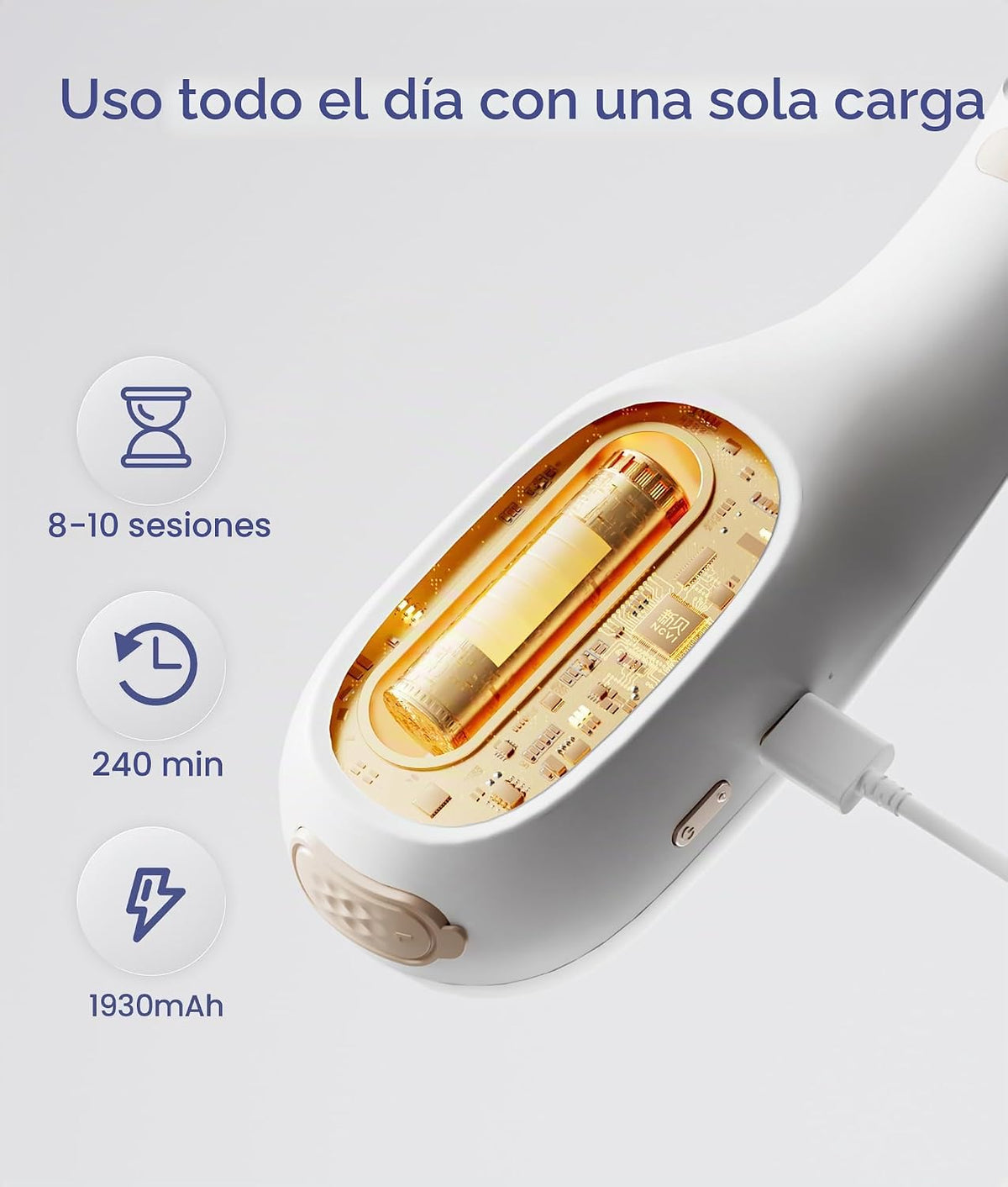 NCVI - Extractor de leche con banda para el cuello, manos libres, e...