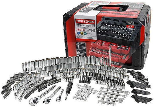 Juego de herramientas mecánicas Craftsman (450 piezas)