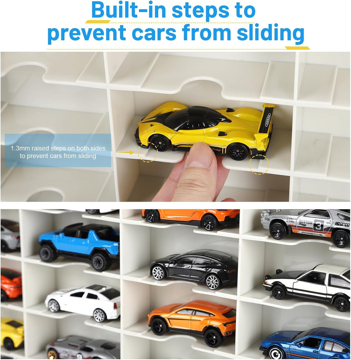Estuche de almacenamiento Saichotoy para Hot Wheels - Estuche de ex...