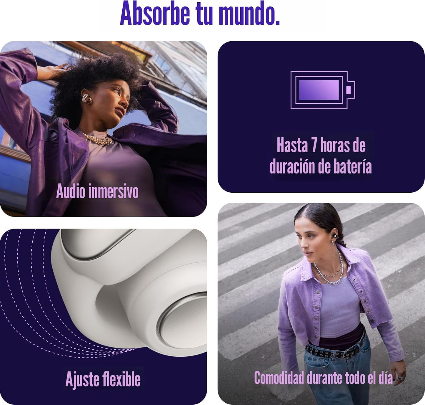 Bose Auriculares ultra abiertos \u2013 Auriculares Bluetooth de ore...