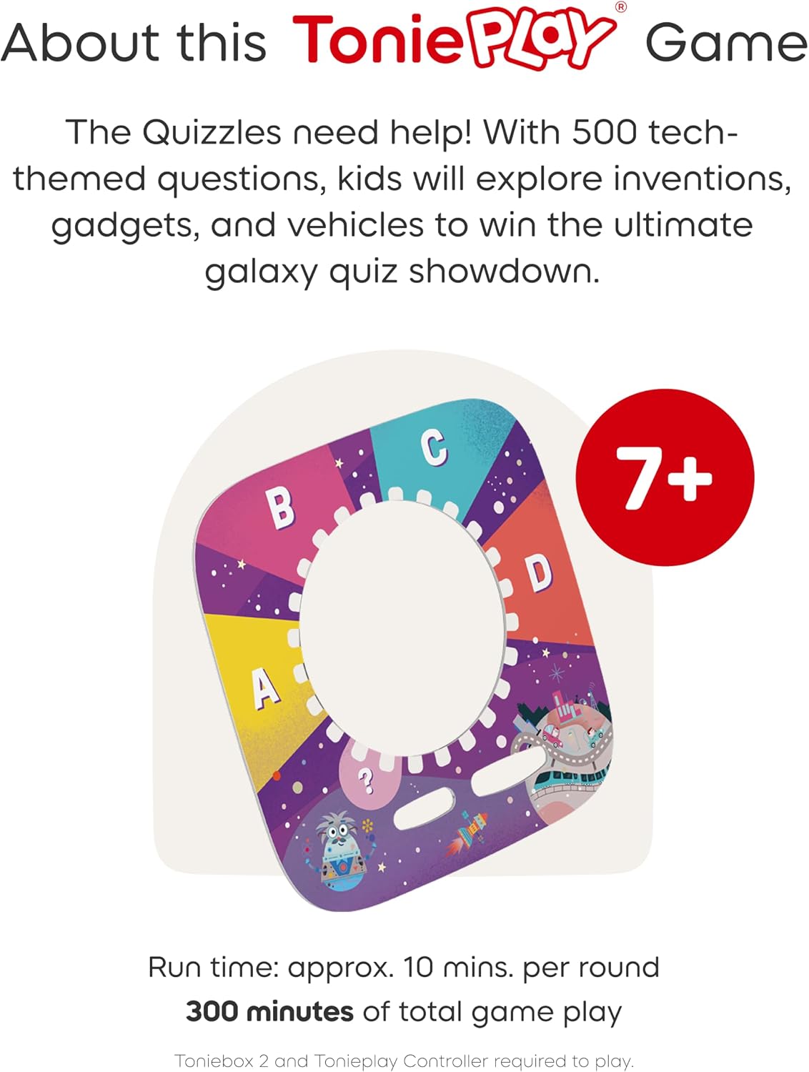 Tonies The Quizzles: Todo sobre tecnología Tonieplay Quiz Game + Co...