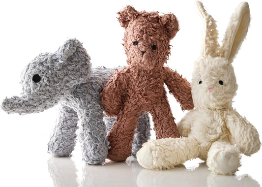 Juguetes de felpa duraderos de algodón para perros con relleno de c...