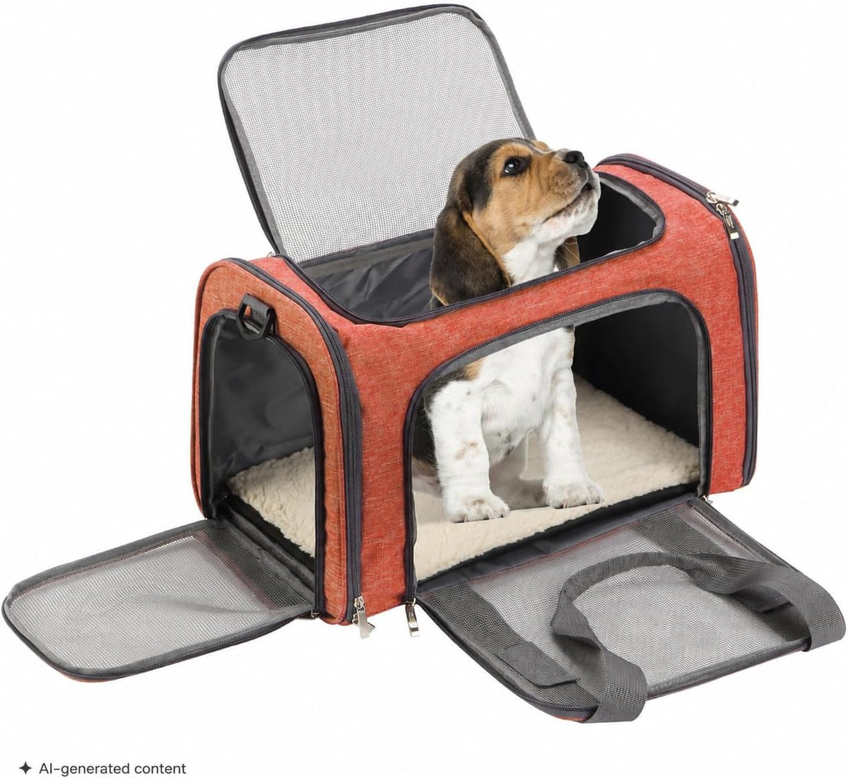 Mr. Pen Transportador de mascotas - Laterales suaves para gatos y p...