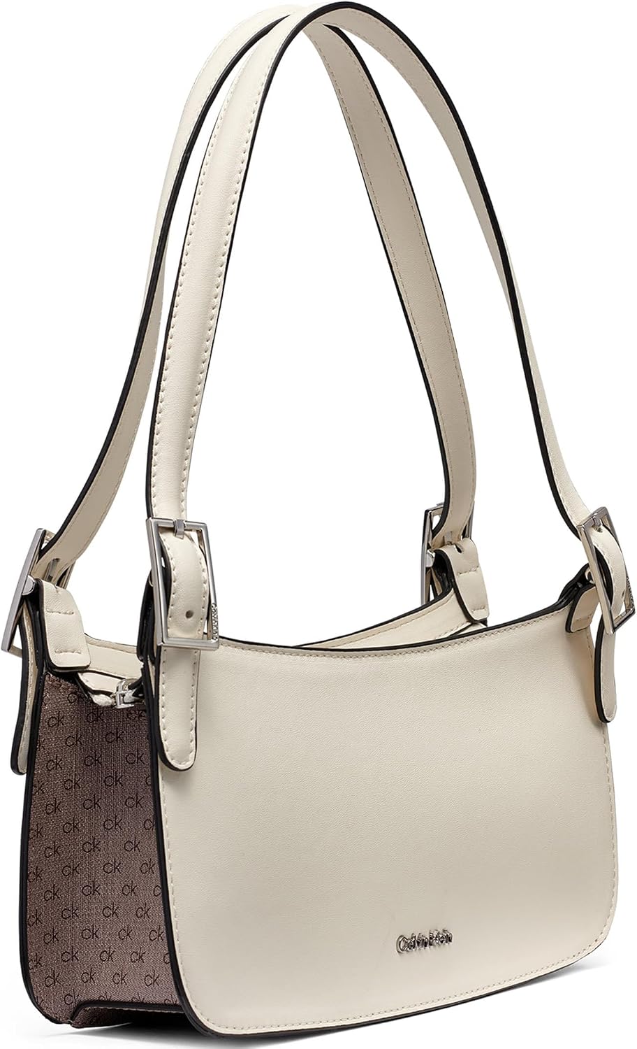 Calvin Klein Bolso de hombro Harlan East\/West con cremallera super...