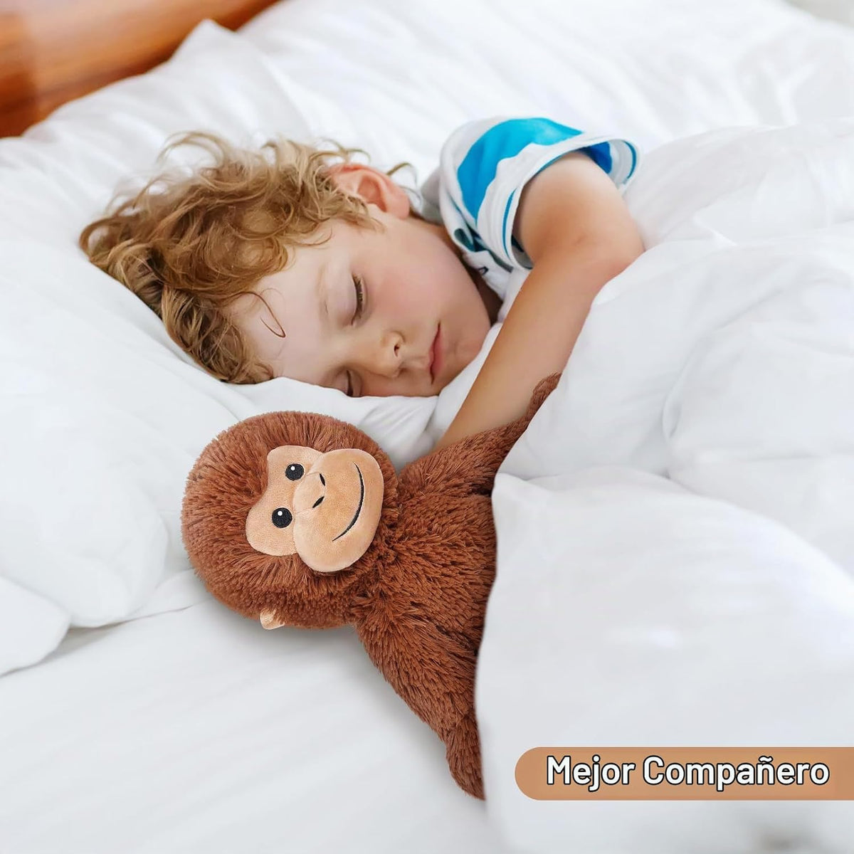 SuzziPals Almohadilla térmica para animales de peluche, peluche de...