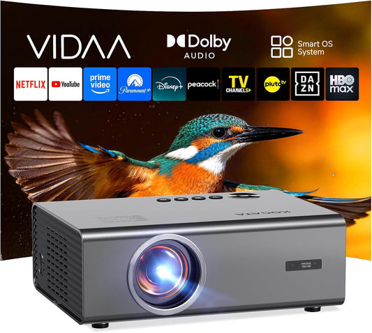 Proyector 4K con VIDAA Smart OS AI Auto Focus 60W Dolby Home Theate...