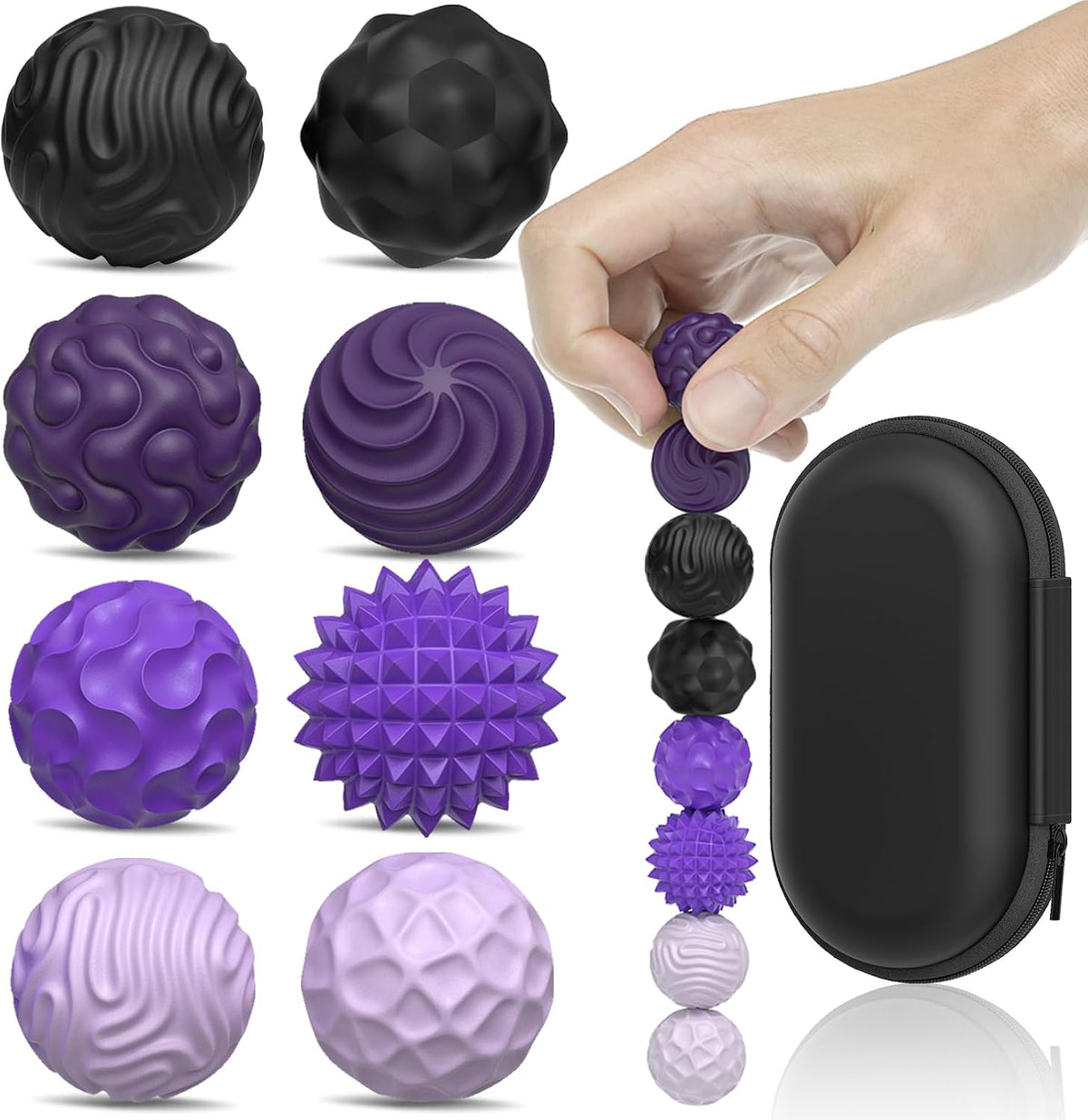 Bolas Magnéticas de Silicona, Juguetes para Personas Inquietas para...