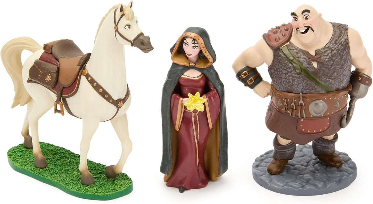 Disney Store Juego oficial de figuras enredadas, incluye 7 figuras...