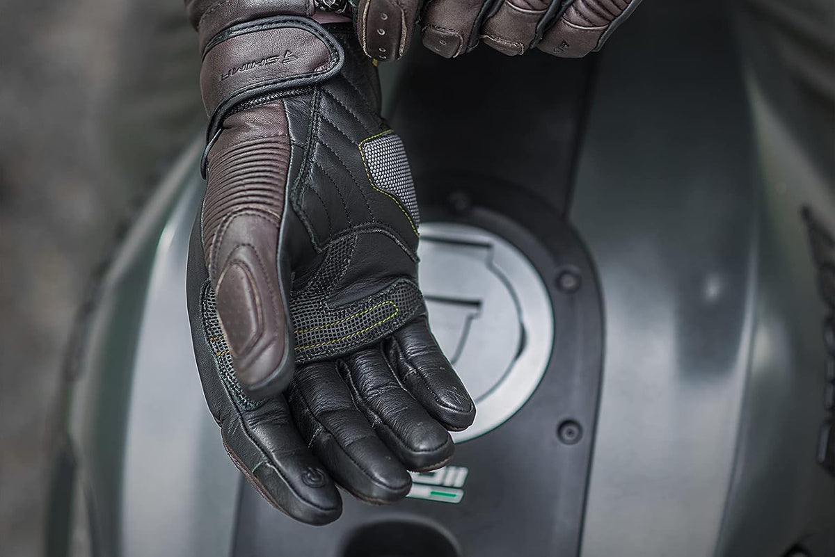 Guantes de motocicleta SHIMA Blake para hombre - transpirables, elá...