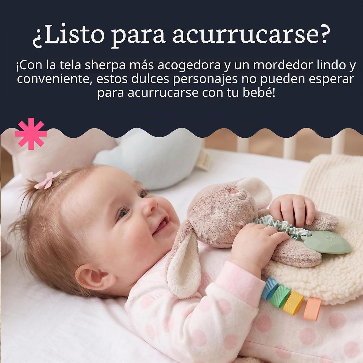 Itzy Ritzy - Itzy Lovey Incluyendo Mordedor - Baby Lovey con Morded...
