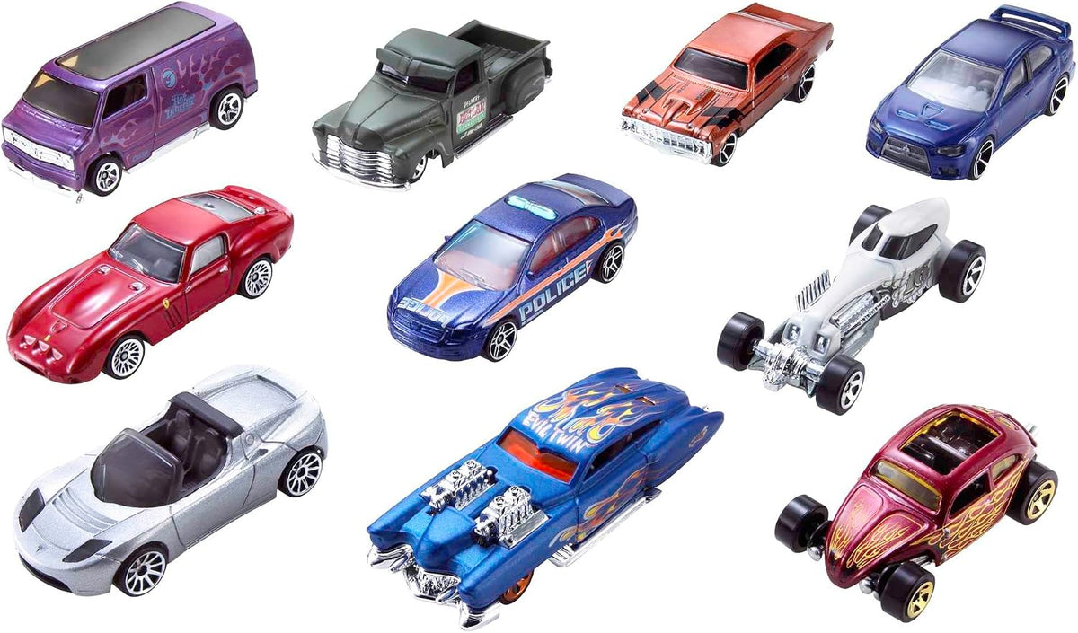 Hot Wheels Paquete de 10 (los estilos pueden variar) | Paquete múlt...