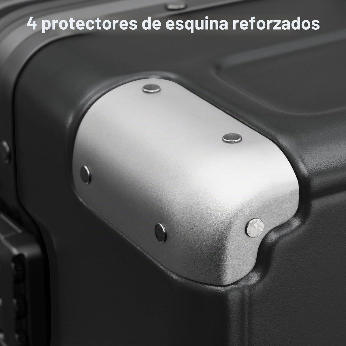 LEVEL8 Maletas rígidas de equipaje sin cremallera con ruedas girato...