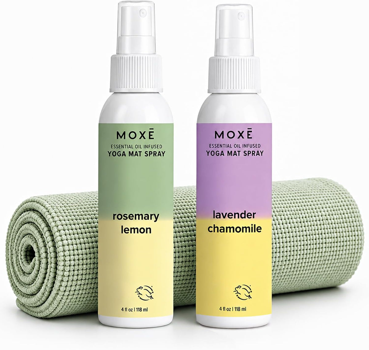 MOXE Limpiador de esterilla de yoga, 4 onzas (manzanilla lavanda y...