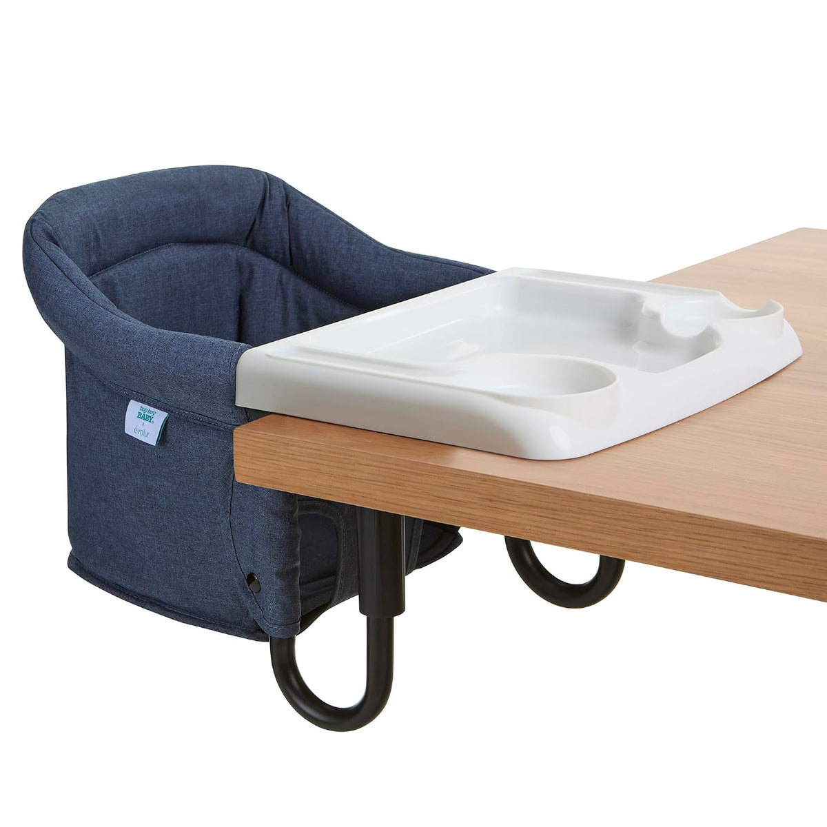 Evolur Silla alta para bebé de gancho, asiento de comedor portátil...