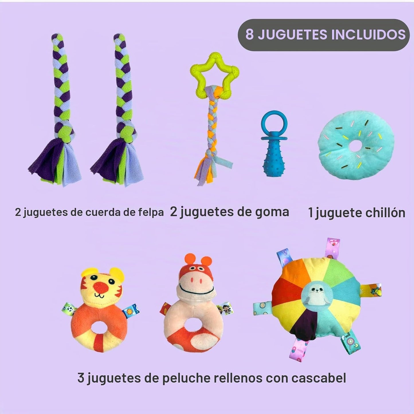 DOZZOPET Gimnasio de Juego para Cachorros para Perros Pequeños con...