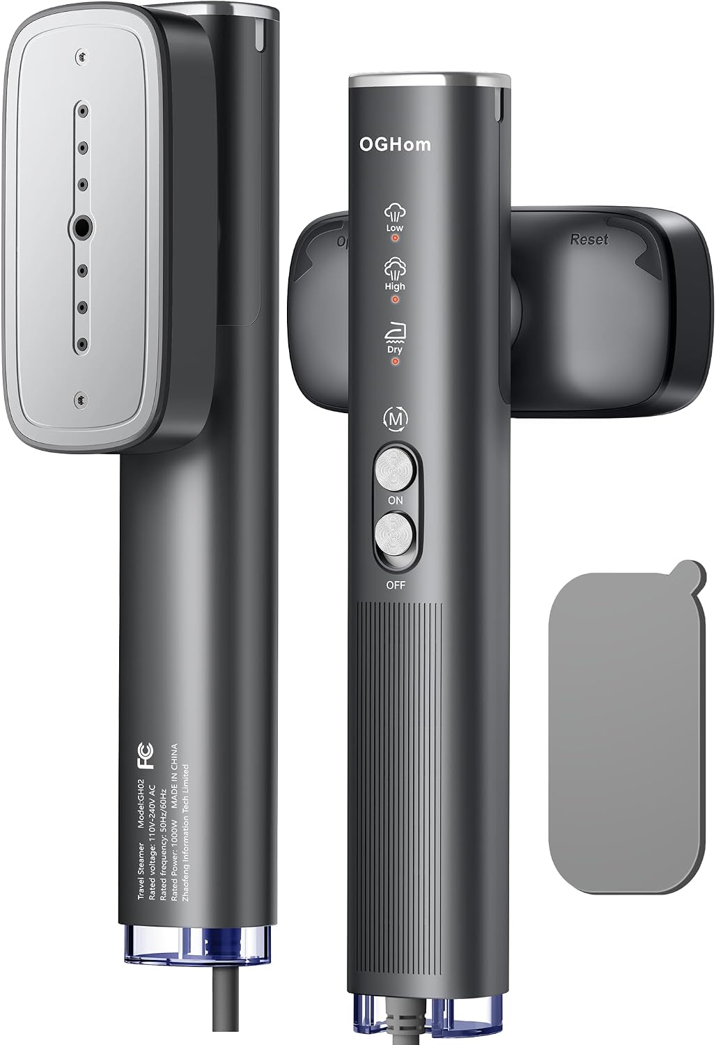 OGHom Vaporizador para ropa, vaporizador de viaje de 110-240 V y pl...