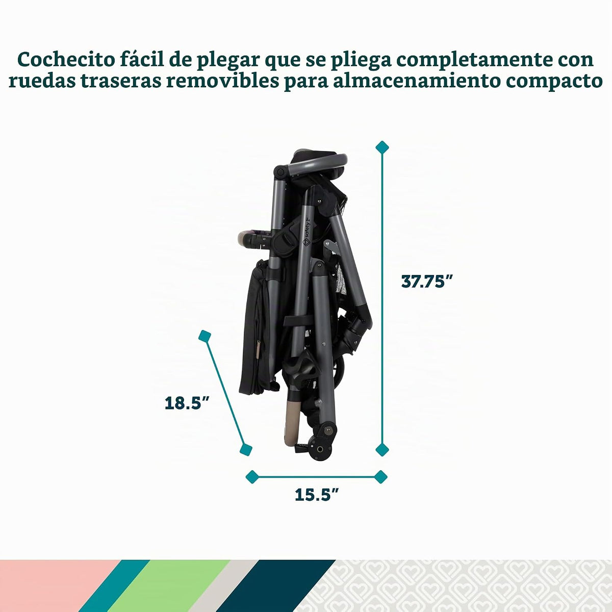 Safety 1st onBoard Slide 6 en 1 asiento infantil para automóvil y c...