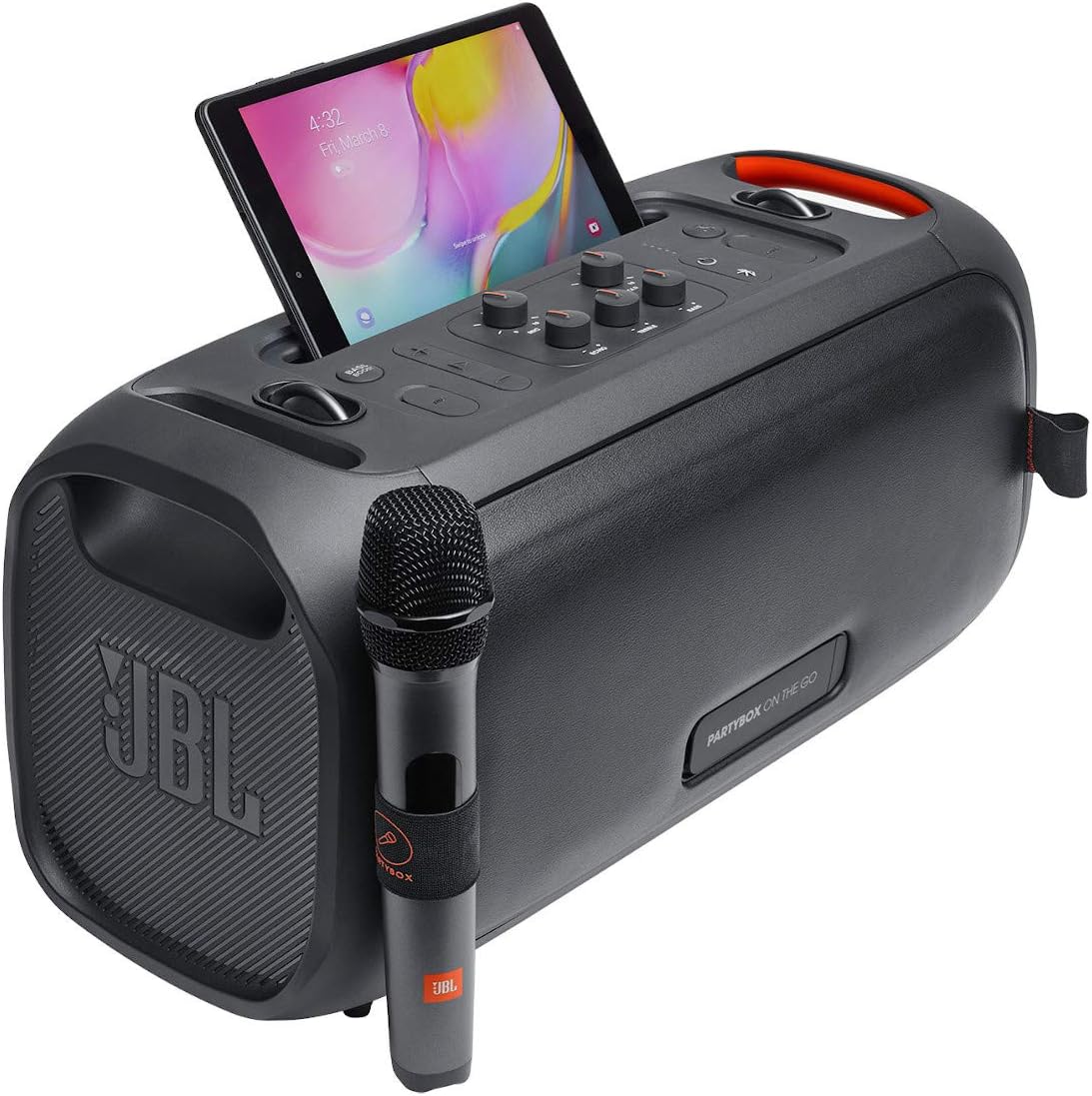 JBL PartyBox On-The-Go Potente altavoz portátil Bluetooth para fies...