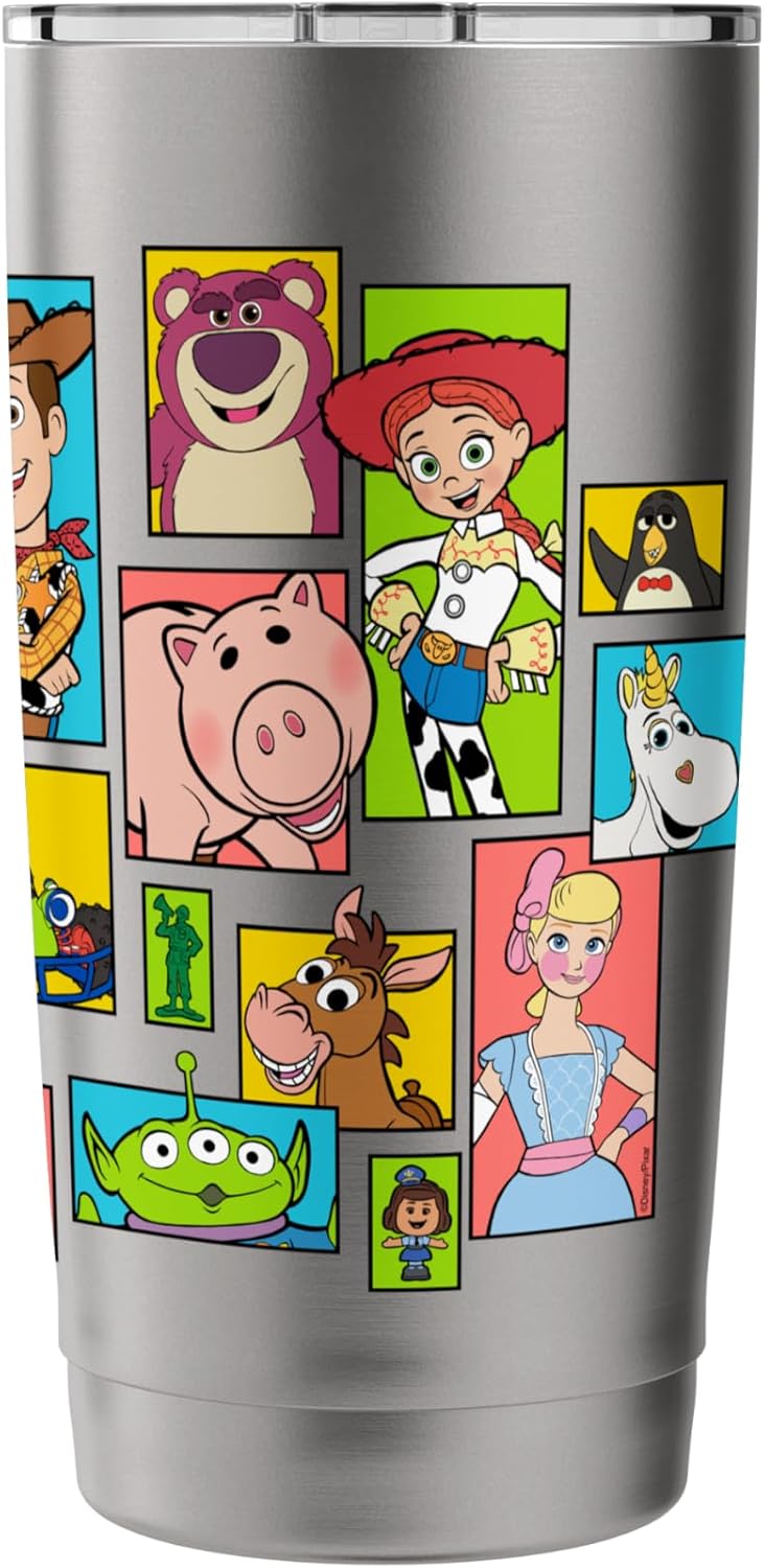 Disney and Pixar's Toy Story - Vaso aislado de acero inoxidable...