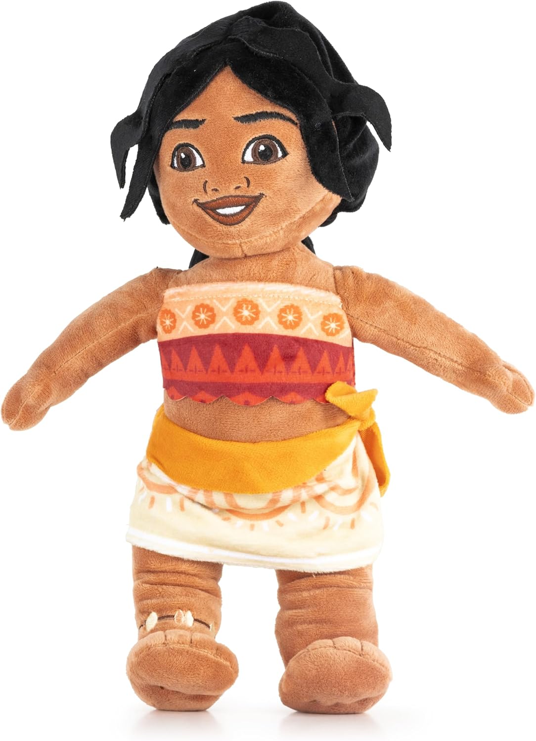 Disney Moana Simea Princess - Almohada de felpa para niñas, multico...