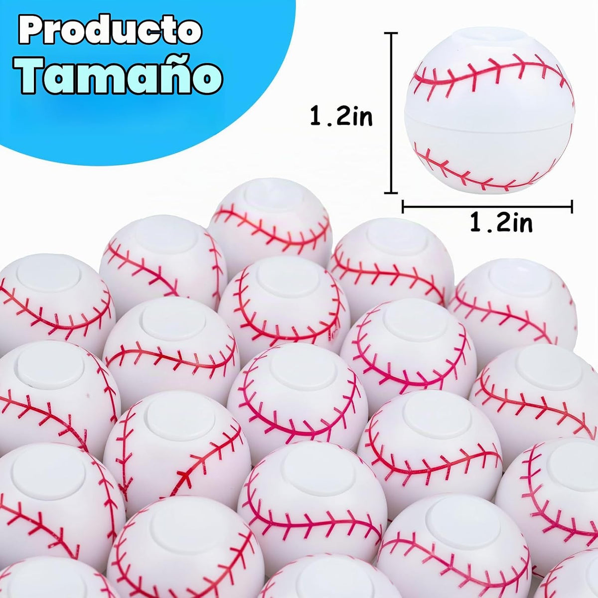 32 piezas Fidget Spinner Béisbol Deportes Fidget Juguetes Fiesta Cu...