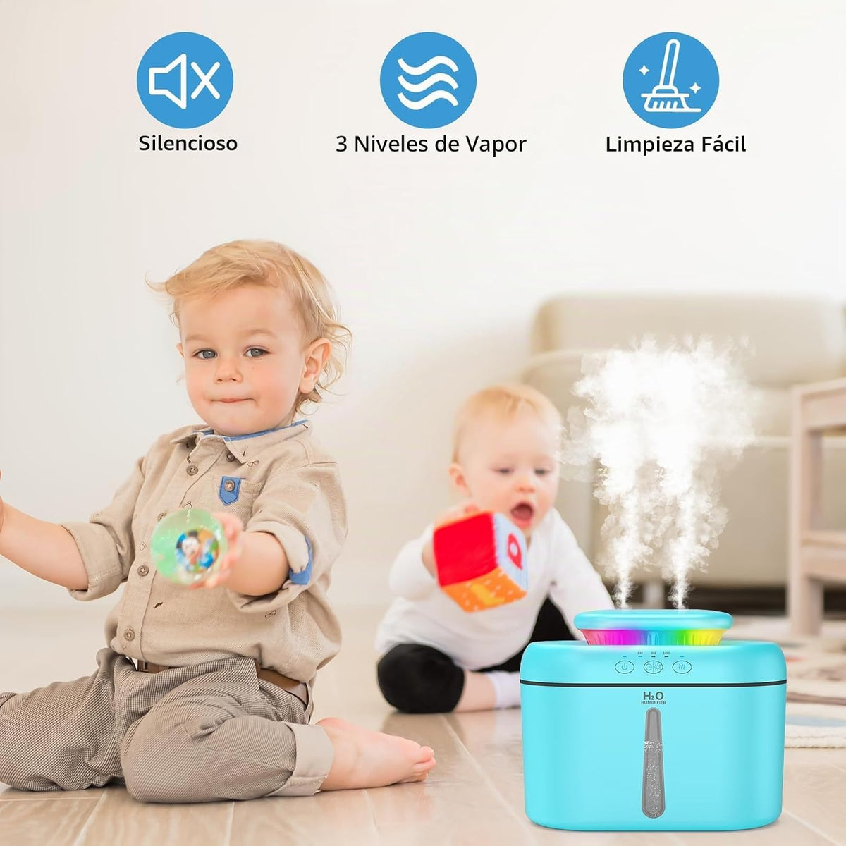 SZO Humidificador de plantas para interiores, humidificadores de 2....
