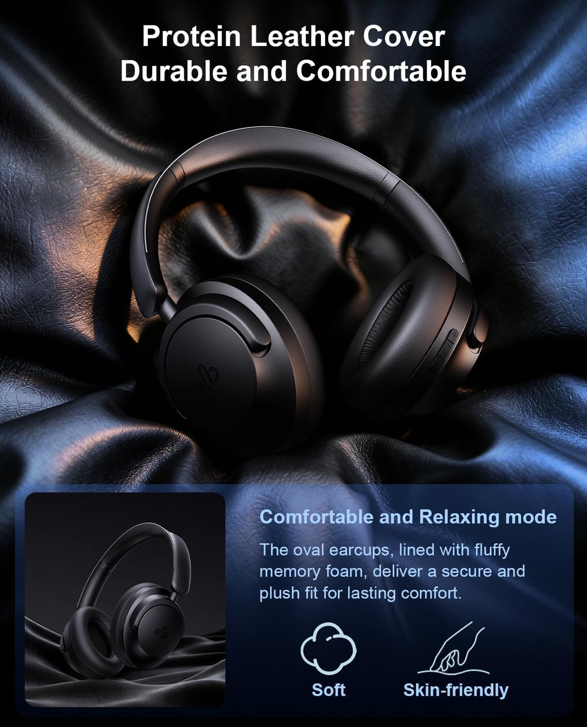 Auriculares híbridos con cancelación activa de ruido, auriculares B...