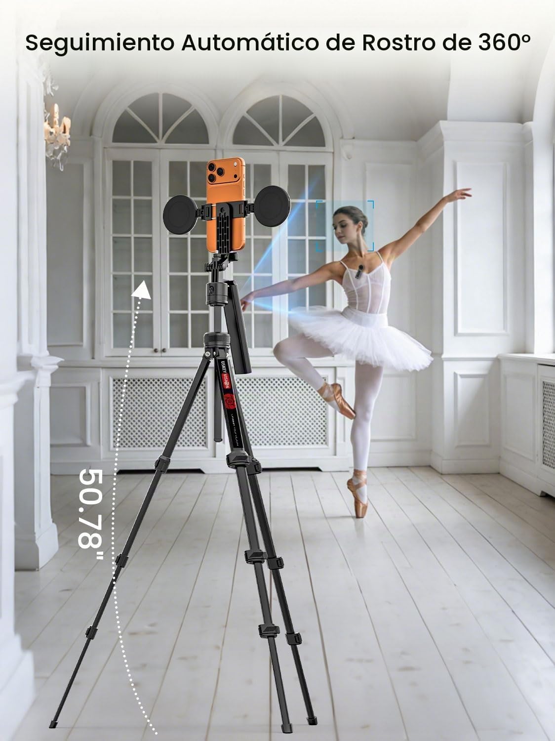 USKEYVISION Kit de vlogging con control remoto, kit de inicio de Yo...