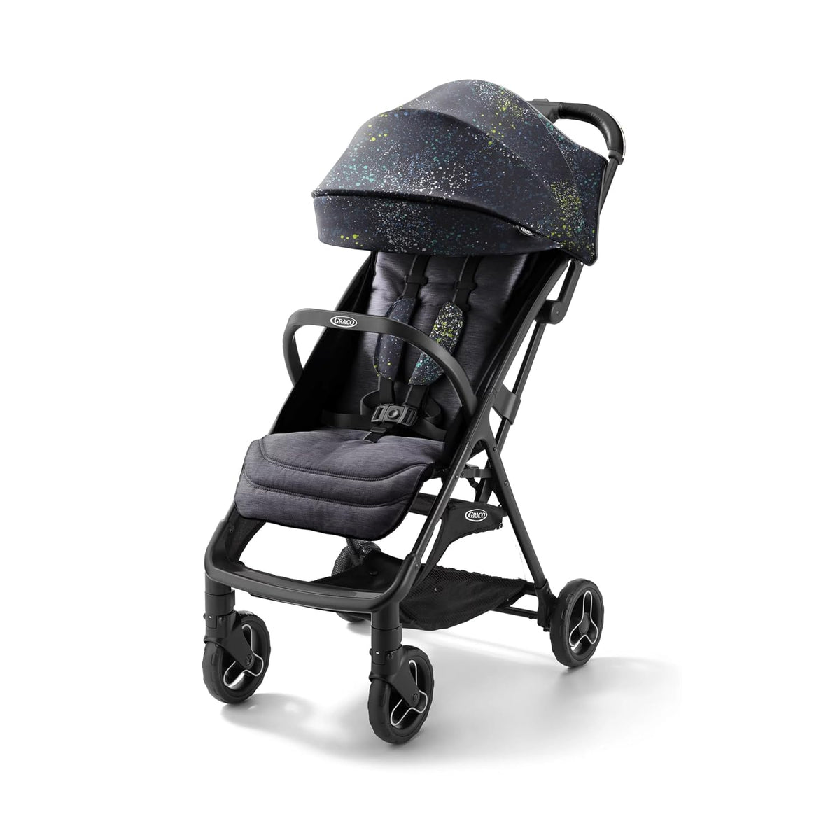 Graco® Ready2Jet - Cochecito compacto de viaje con diseño de salpic...