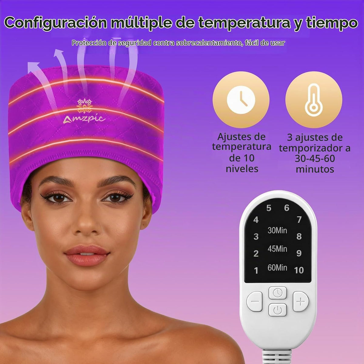Tapa térmica para acondicionamiento profundo, tapa de vapor eléctri...