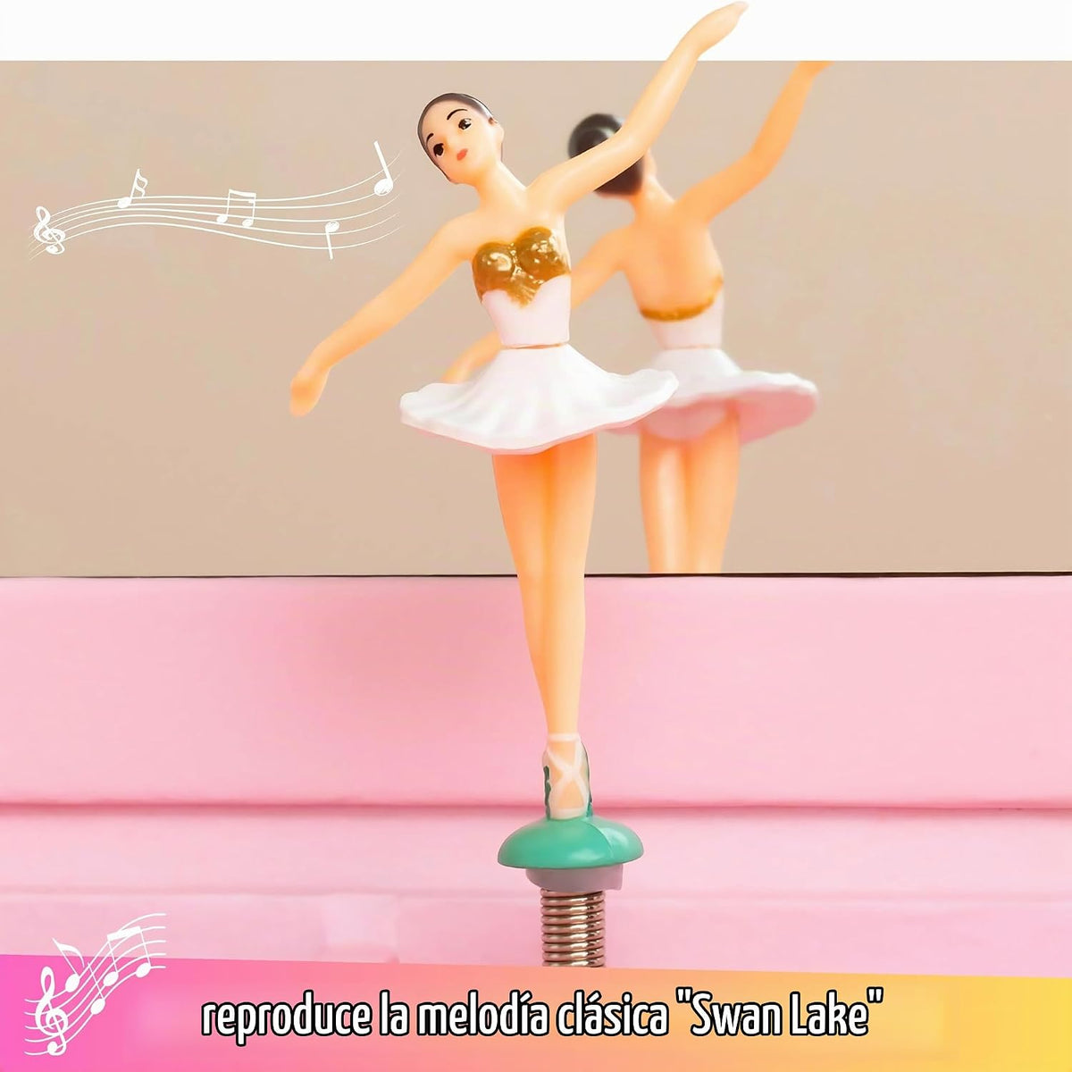 Giggle &amp; Honey® Joyero musical de bailarina para niñas | Juguet...