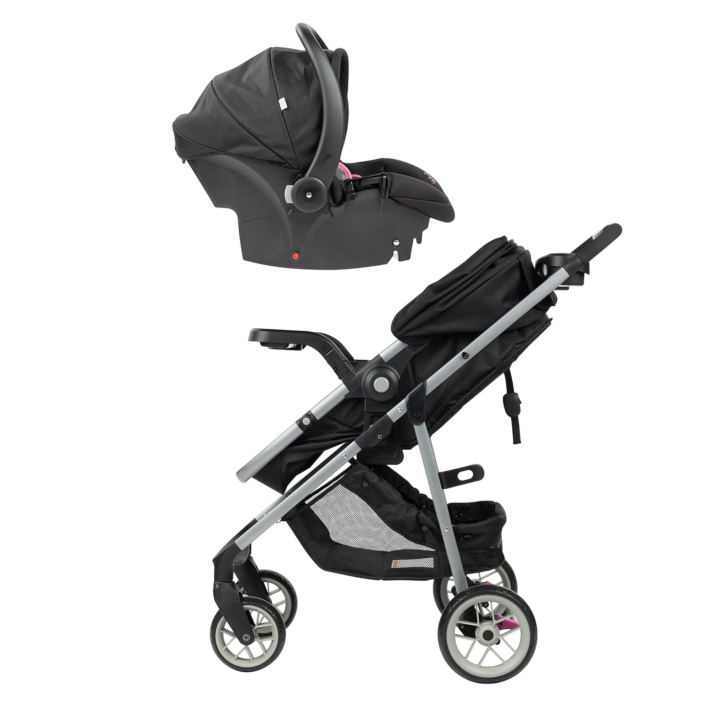 Disney Baby Minnie Mouse Grow and Go Sistema de viaje modular, Simp...