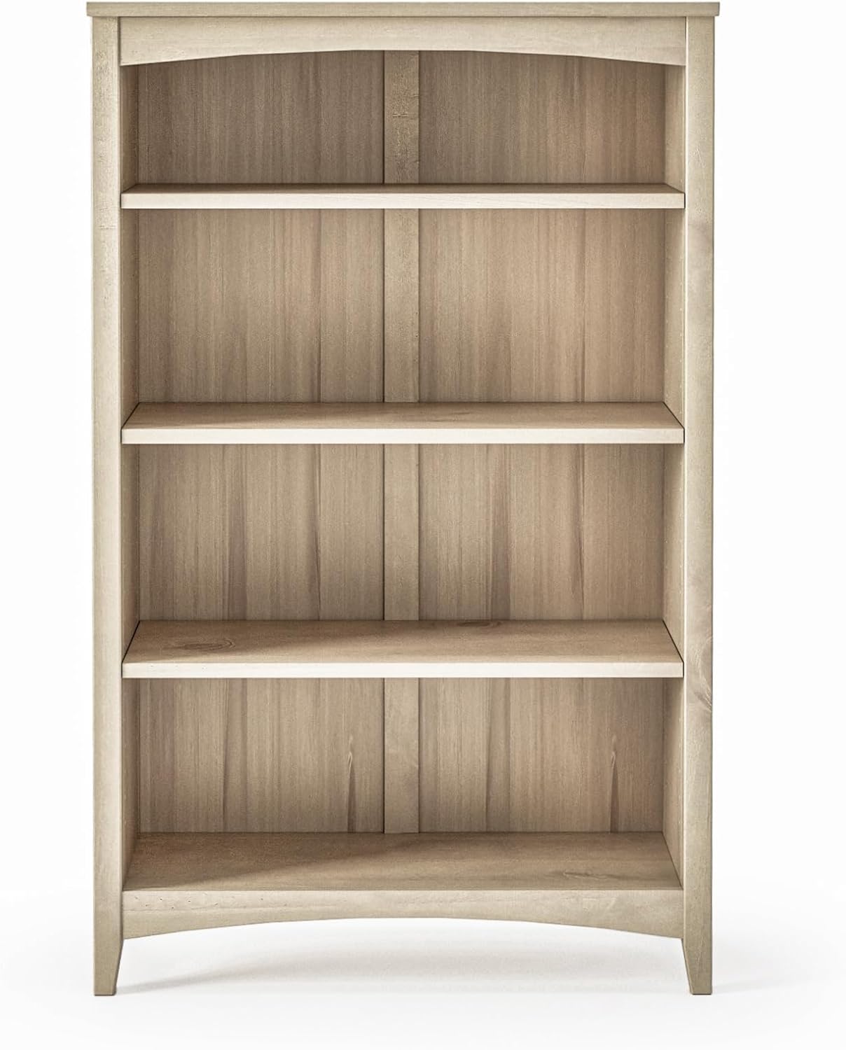 Camaflexi Estantería Estilo Shaker de 4 Estantes\/Madera Maciza\/48...