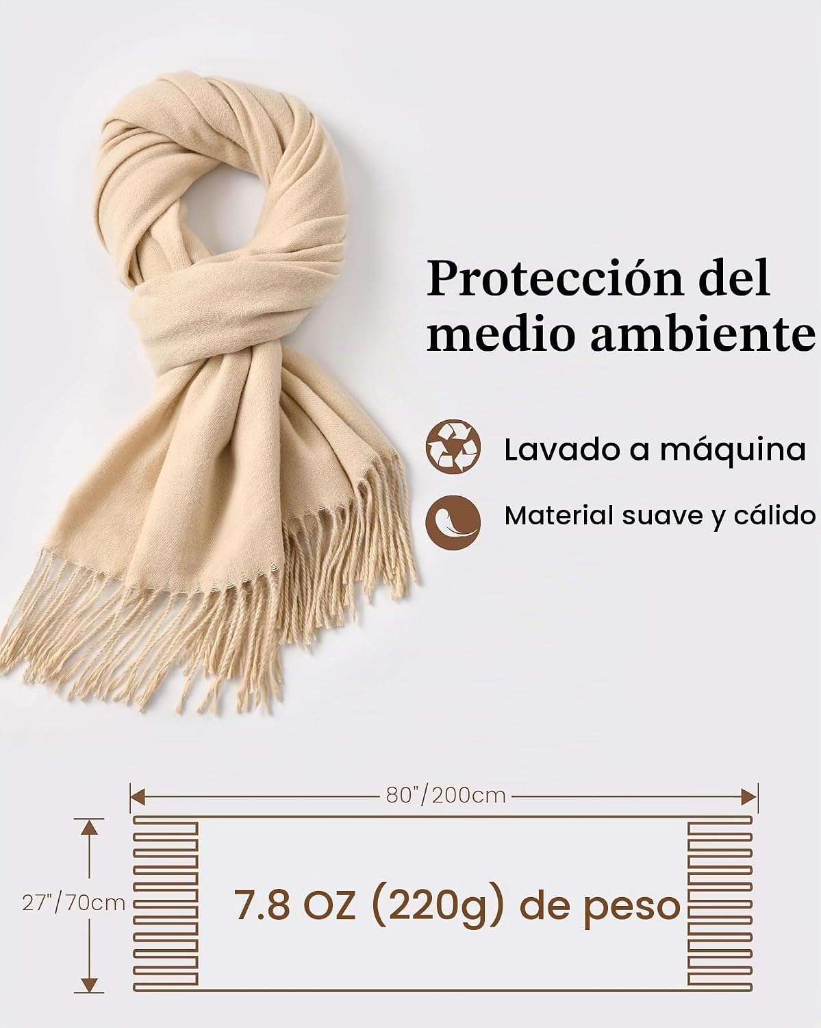 Ymomode Bufandas para mujer, chales de pashmina y envolturas para v...