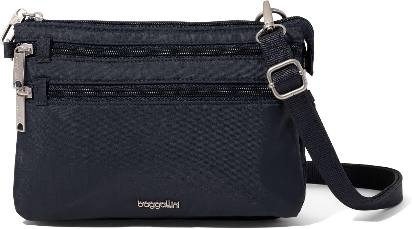 Securtex - Bolsa cruzada antirrobo de 9.25 x 6.25 pulgadas, bolsa s...
