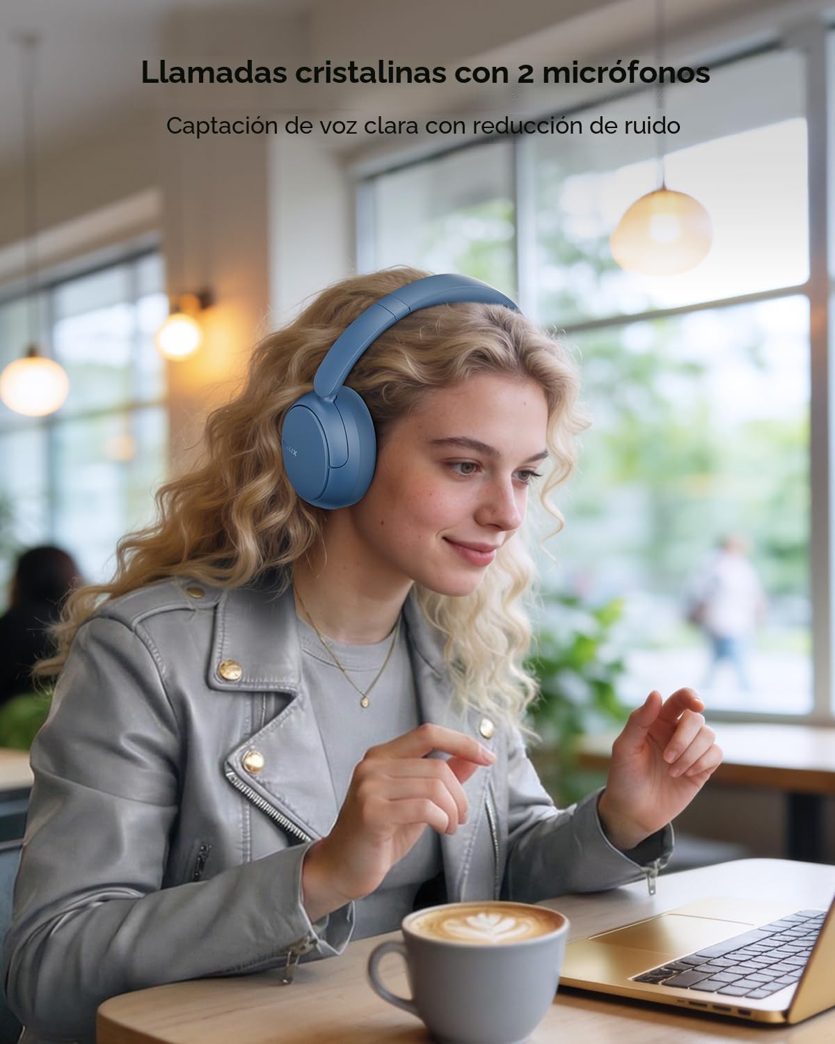 TALIX H30 Auriculares híbridos con cancelación activa de ruido, 110...
