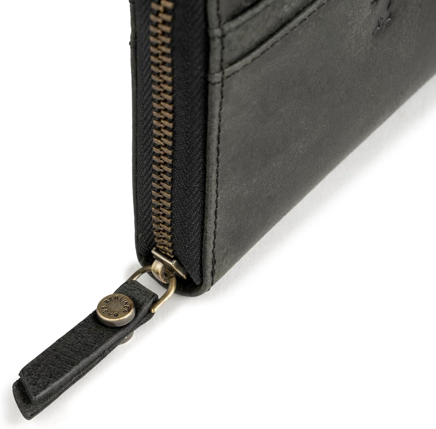 BERLINER BAGS Cartera Pequeña de Piel Verdadera Mujer Elsa, Caja Re...