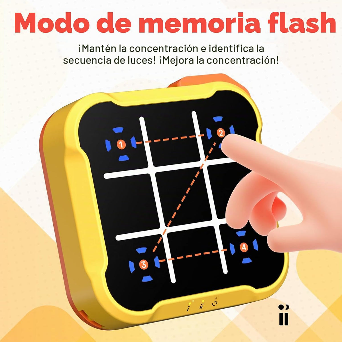 Tic Tac Toe Bolt - Juego de rompecabezas eléctrico de mano, juegos...