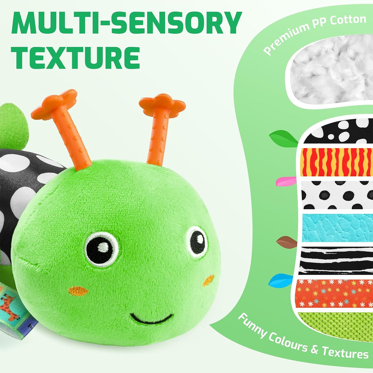 Sumobaby Juguetes para bebés 0-6 y 6-12 meses, mariposa musical de...