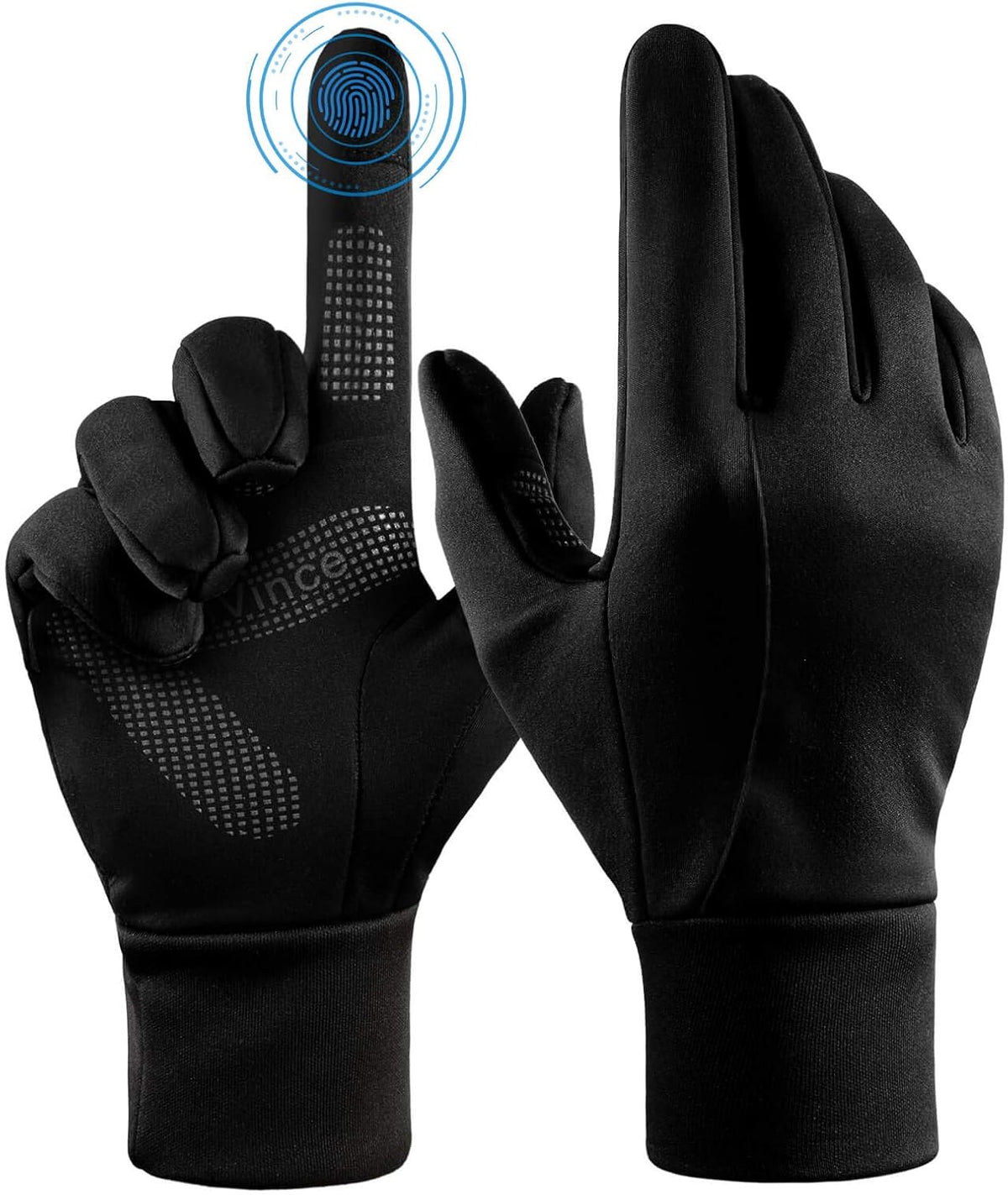 Guantes de invierno FanVince para pantalla táctil, resistentes al a...