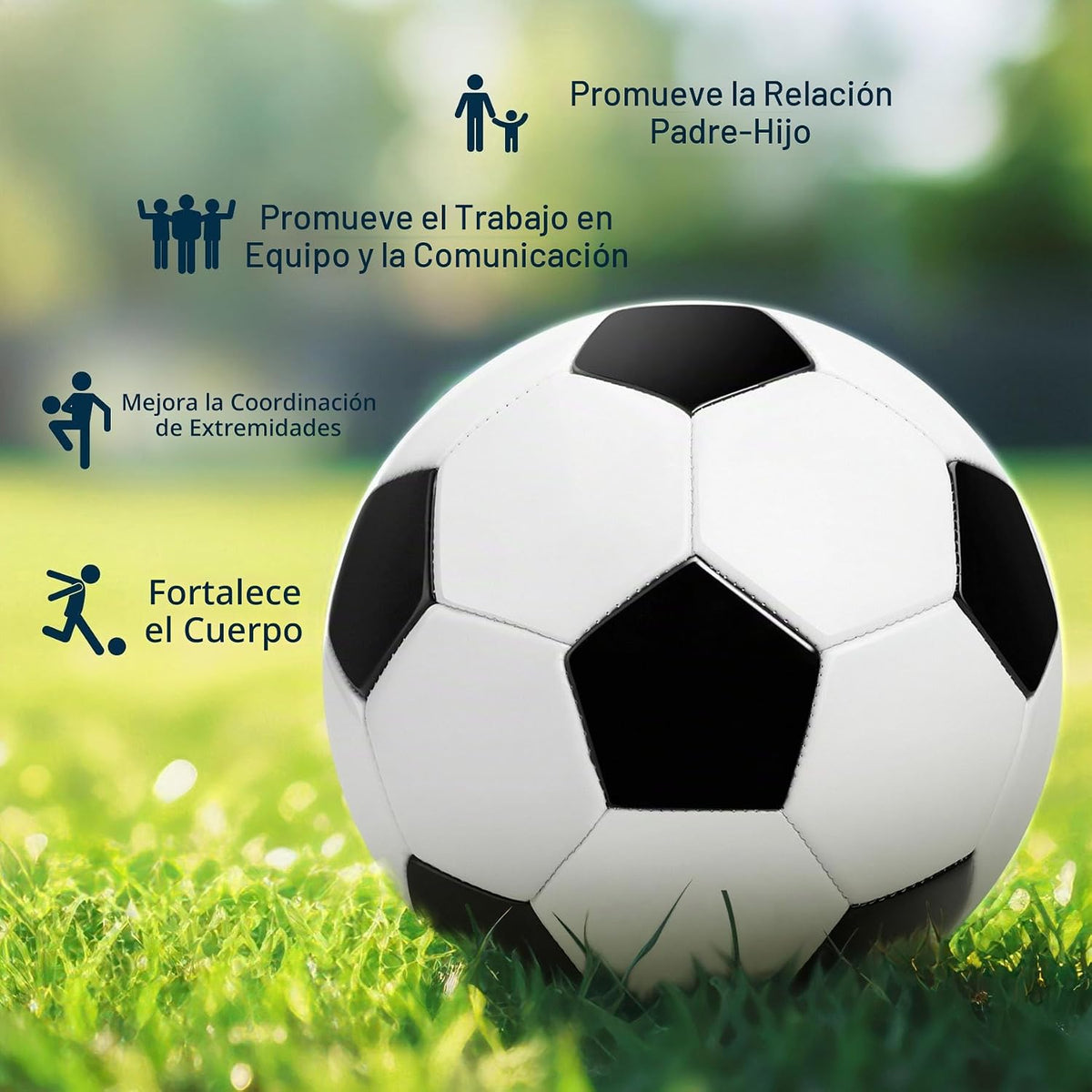 Balón de fútbol de tamaño 2\/3\/4\/5 con bomba y bolsa, pelota desi...